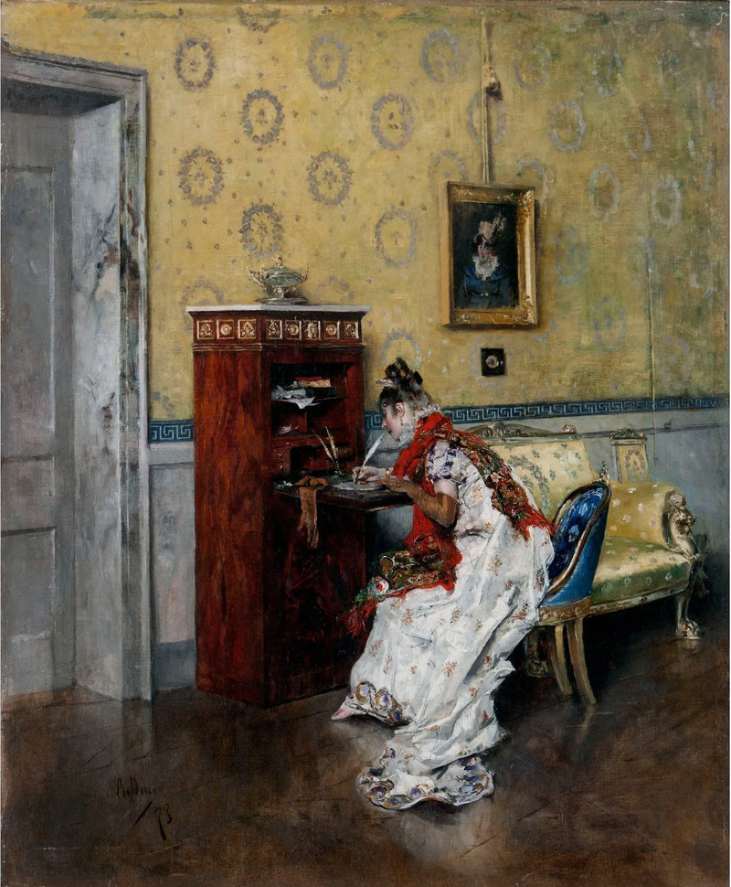 The Letter - Giovanni Boldini