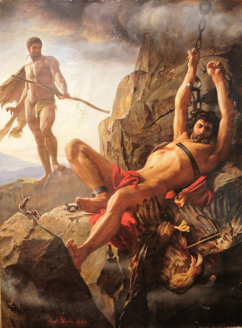 The Liberation of Prometheus - Carl Heinrich Bloch