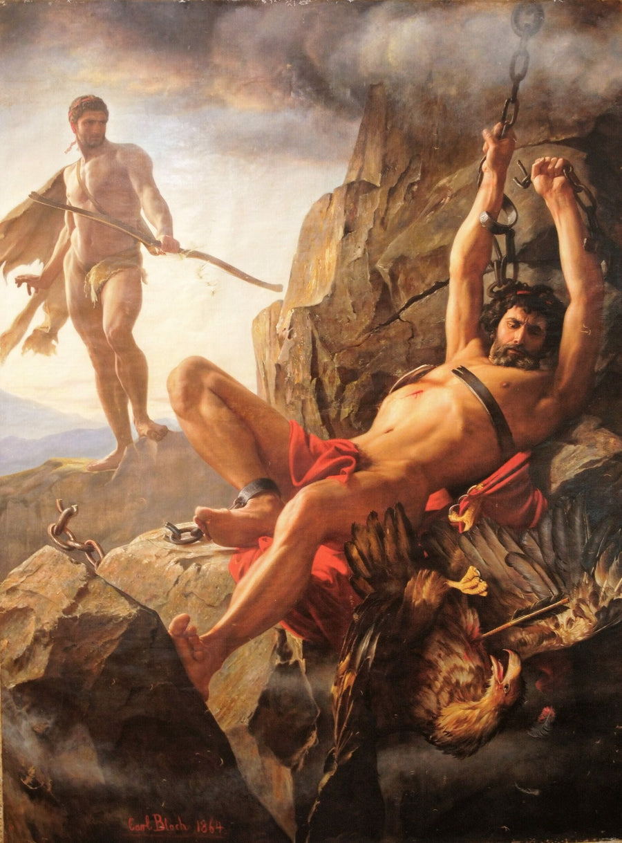 The Liberation of Prometheus - Carl Heinrich Bloch