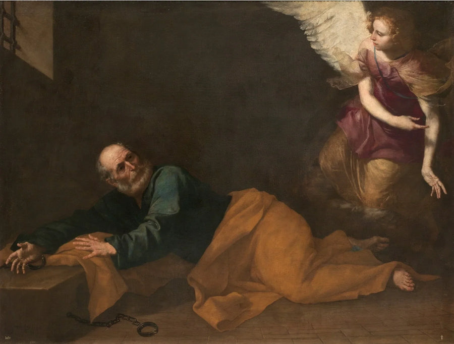 The Liberation of Saint Peter - Jusepe de Ribera