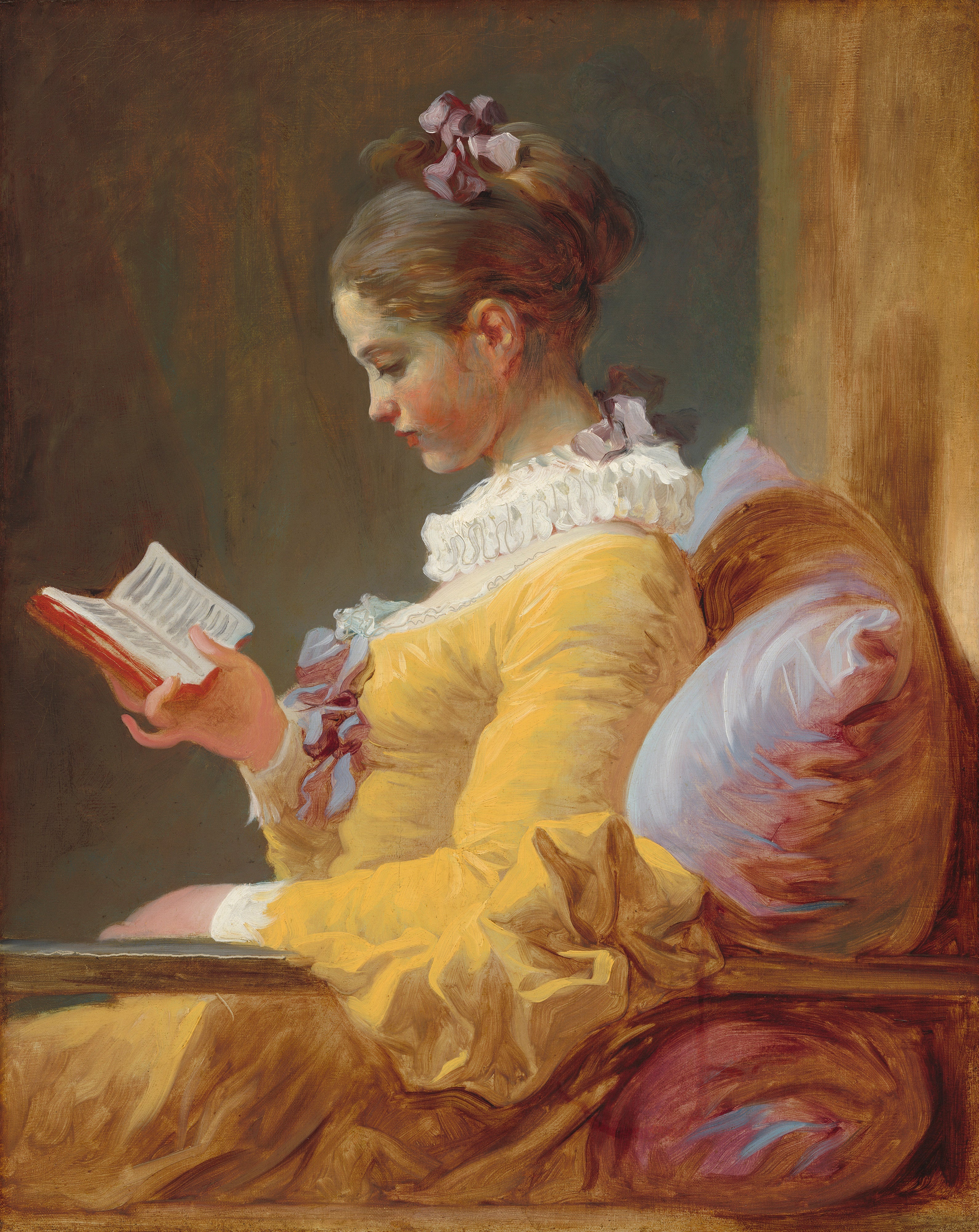 The Reader - Jean-Honoré Fragonard