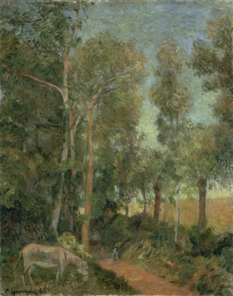 The Edge of the Forest (III) - Paul Gauguin