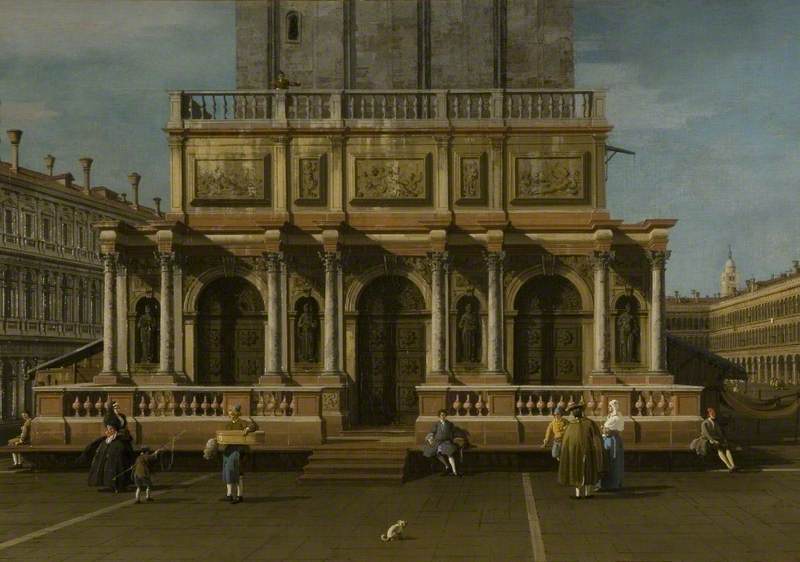 La Loggetta, Venice - Canaletto