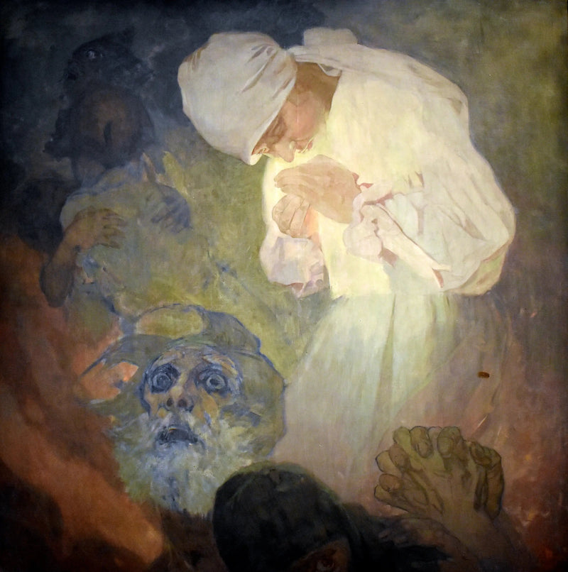 The Light of Hope - Alphonse Mucha