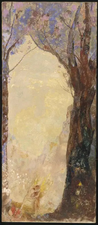 The Fight of Jacob with the Angel - Odilon Redon