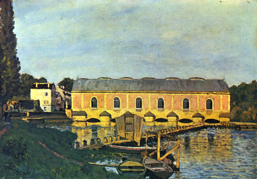 The Machine of Marly - Alfred Sisley