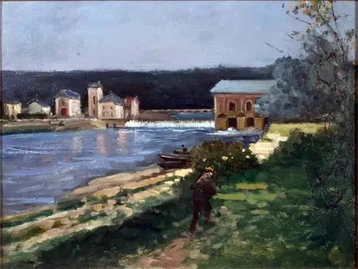The Machine of Marly - Gustave Caillebotte