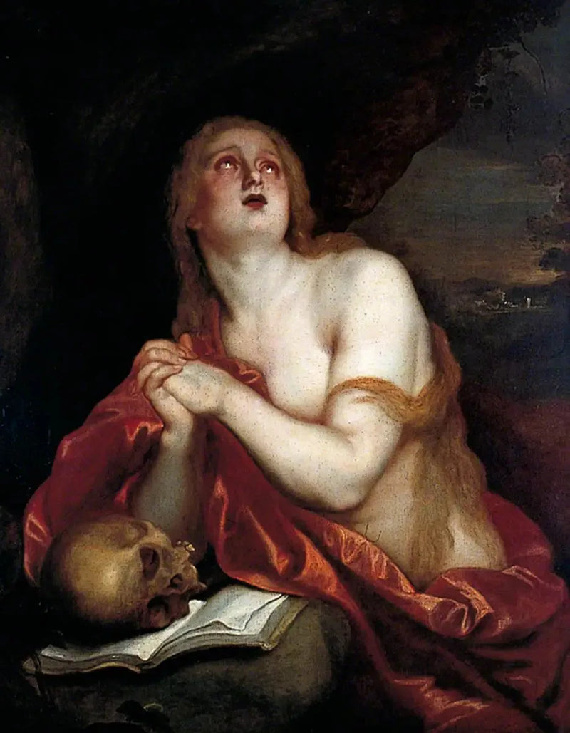 The Penitent Magdalene - Antoine van Dyck