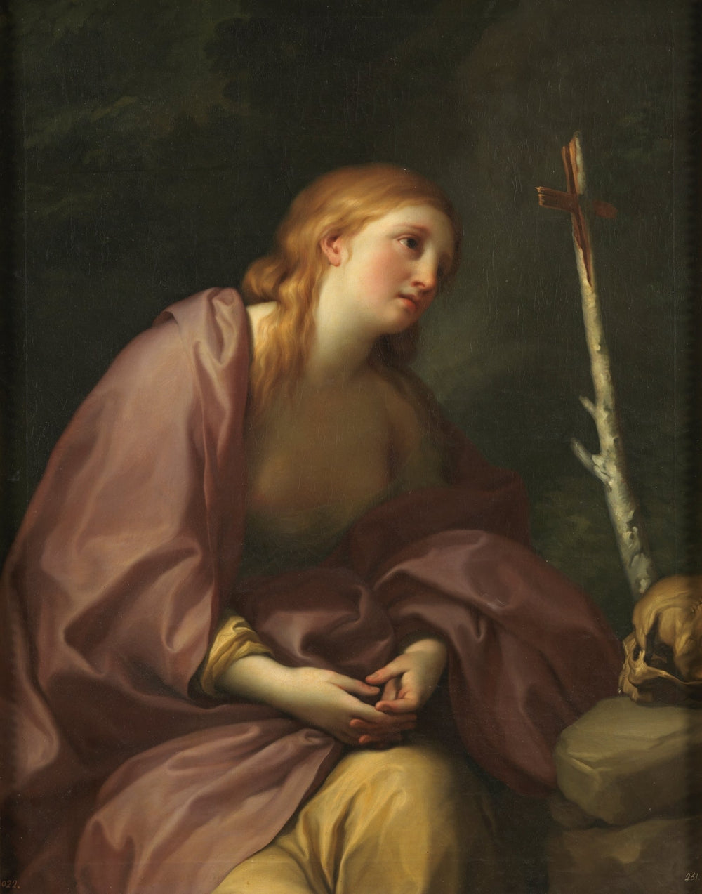 La Madeleine pénitente - Anton Raphael Mengs image 1 copie peinte à la main à l’huile