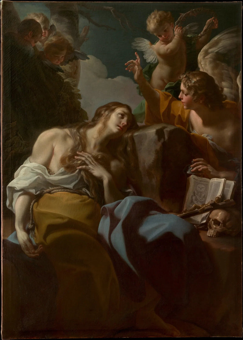 The Penitent Magdalene - Corrado Giaquinto