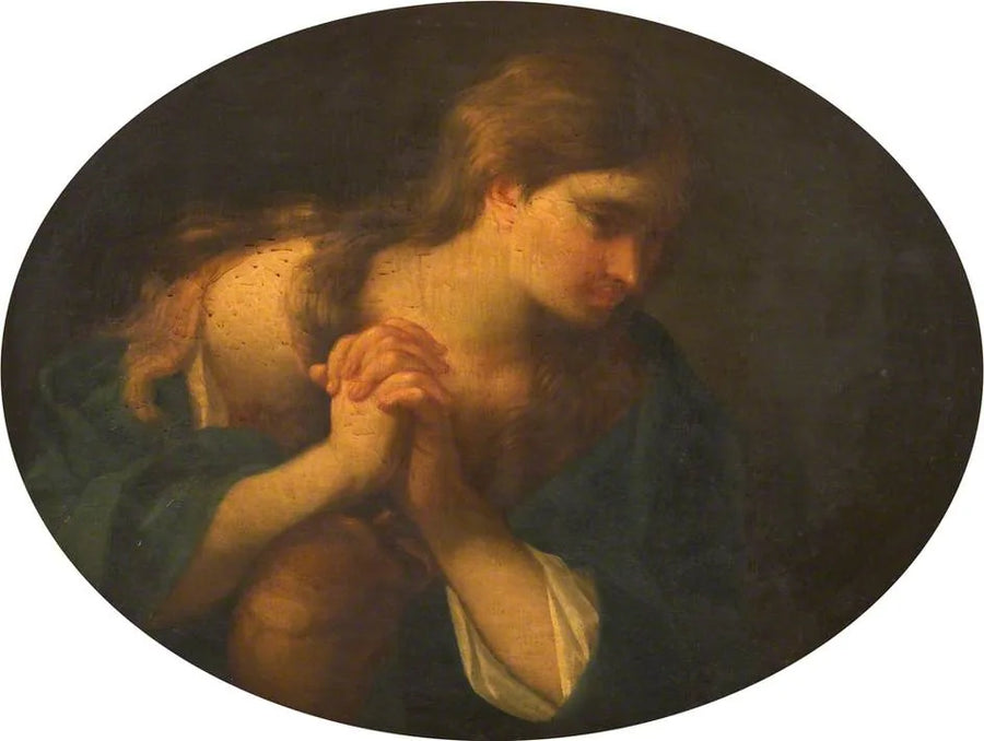 The Penitent Magdalene - Pompeo Batoni