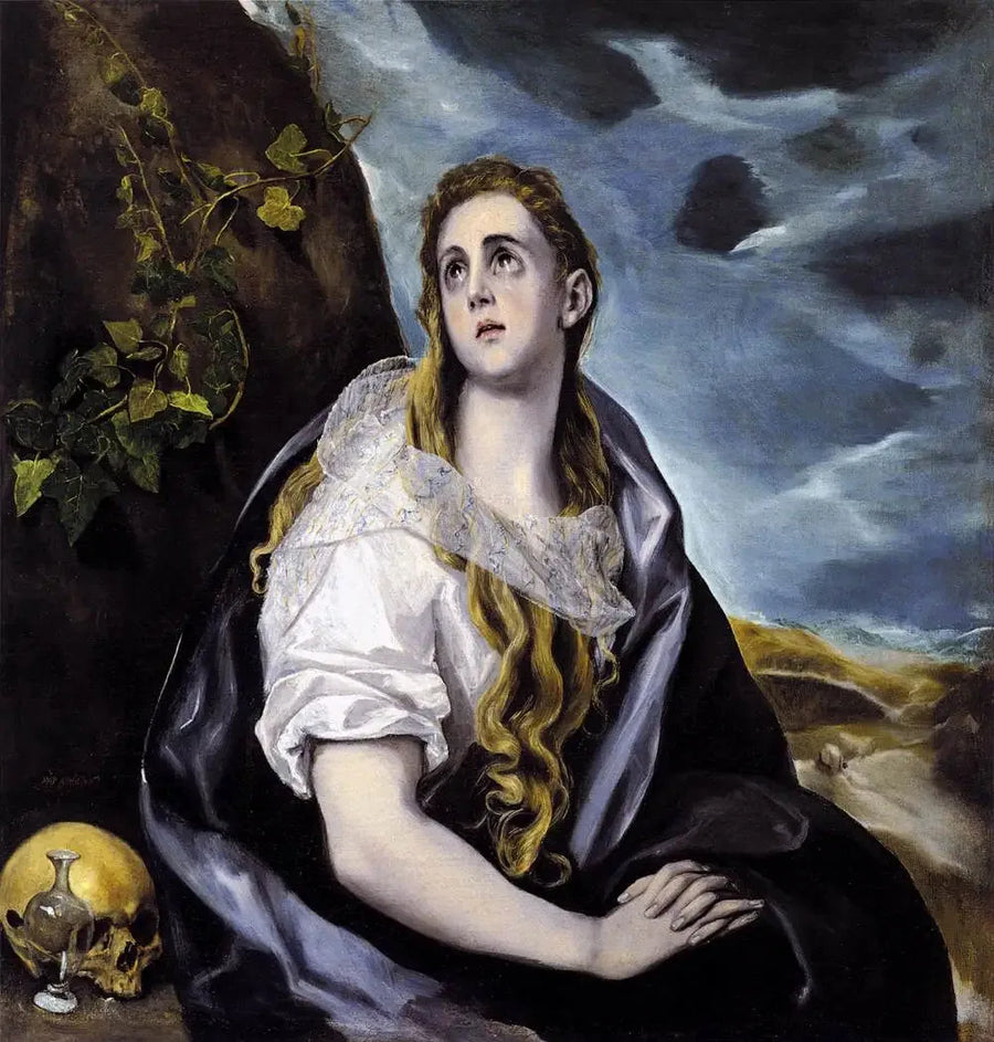 The Penitent Magdalene - El Greco