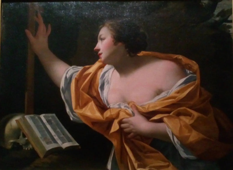 The Repentant Madeleine - Simon Vouet