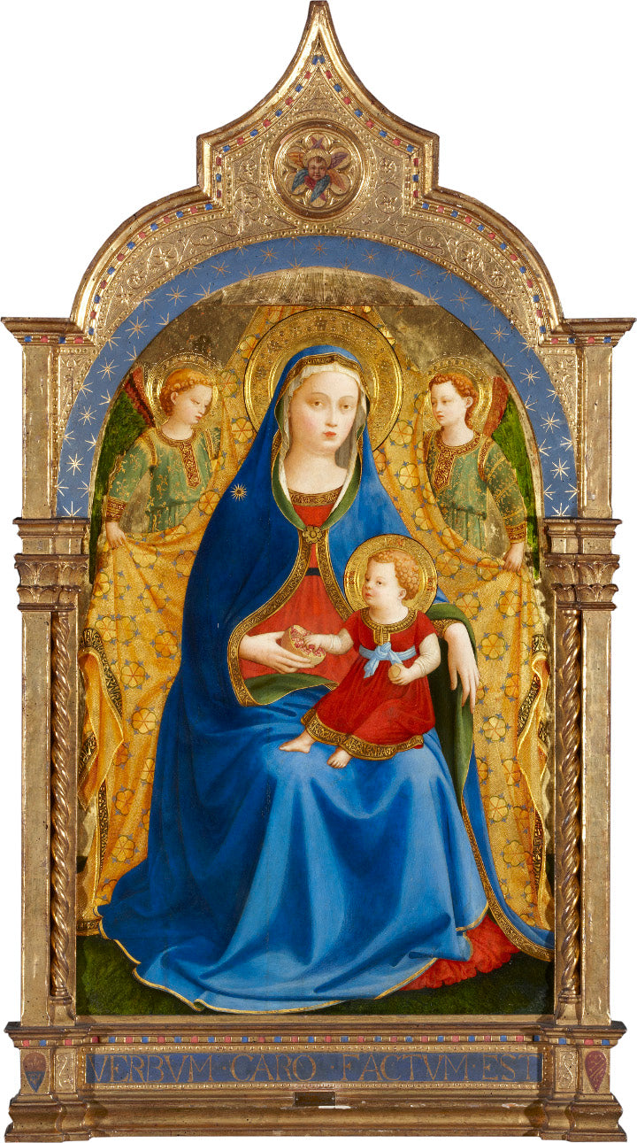 The Madonna with the Pomegranate - Fra Angelico