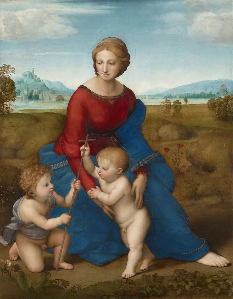 The Madonna in the Meadow - Raphael Sanzio