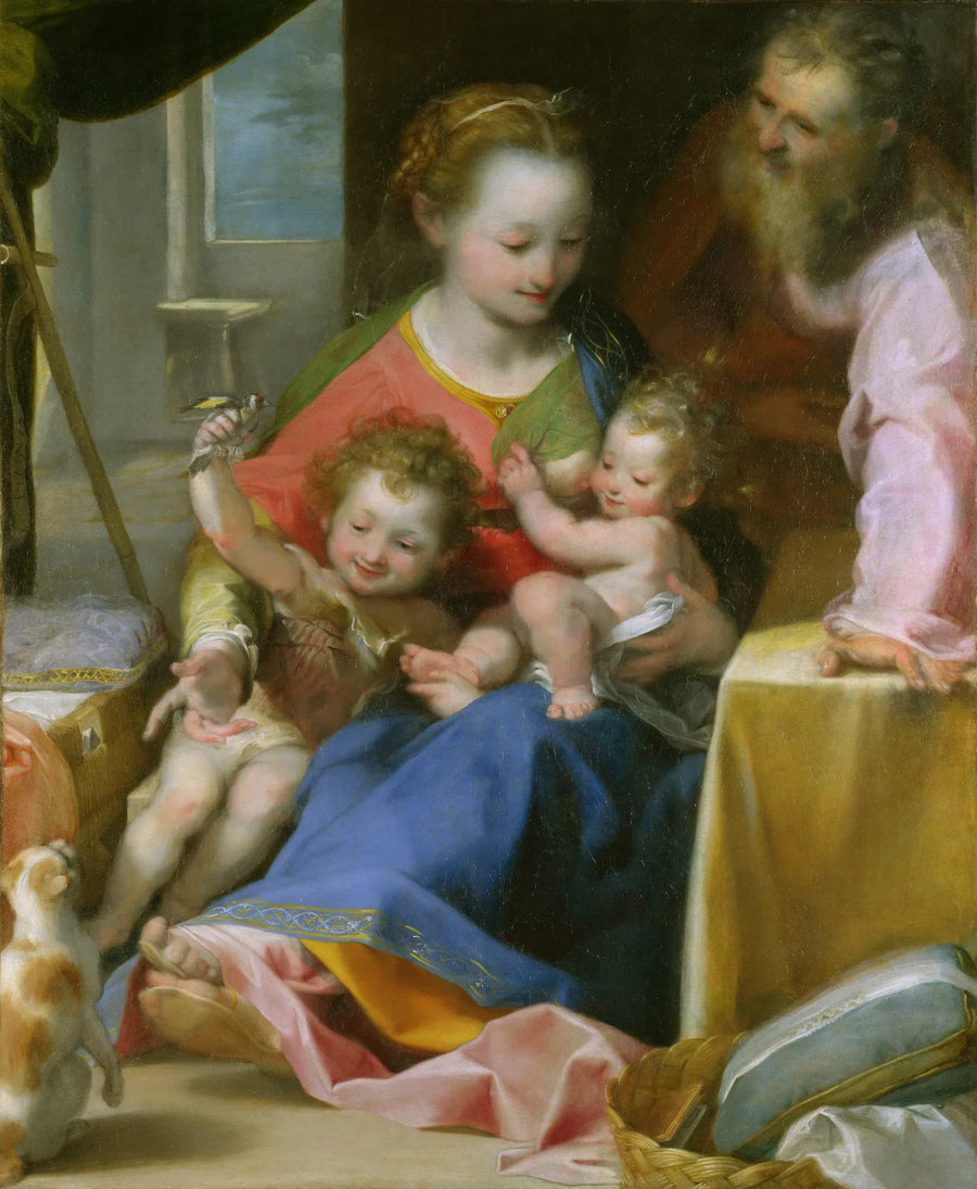 The Madonna with the Cat (Baroccio) - Federico Barroci