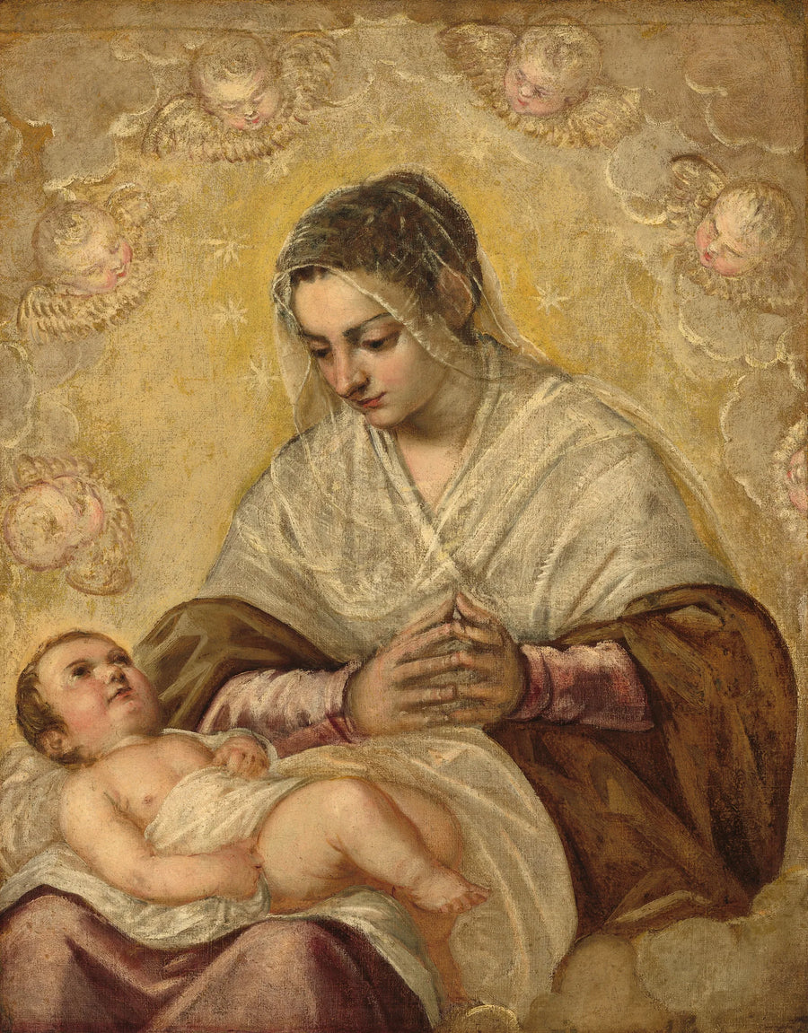 The Madonna with the Stars - Jacopo Tintoretto