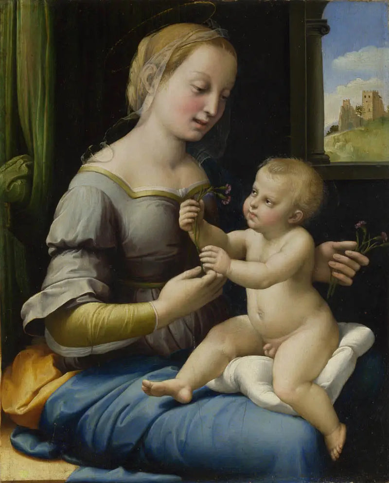 The Madonna of Carnations - Raphael Sanzio