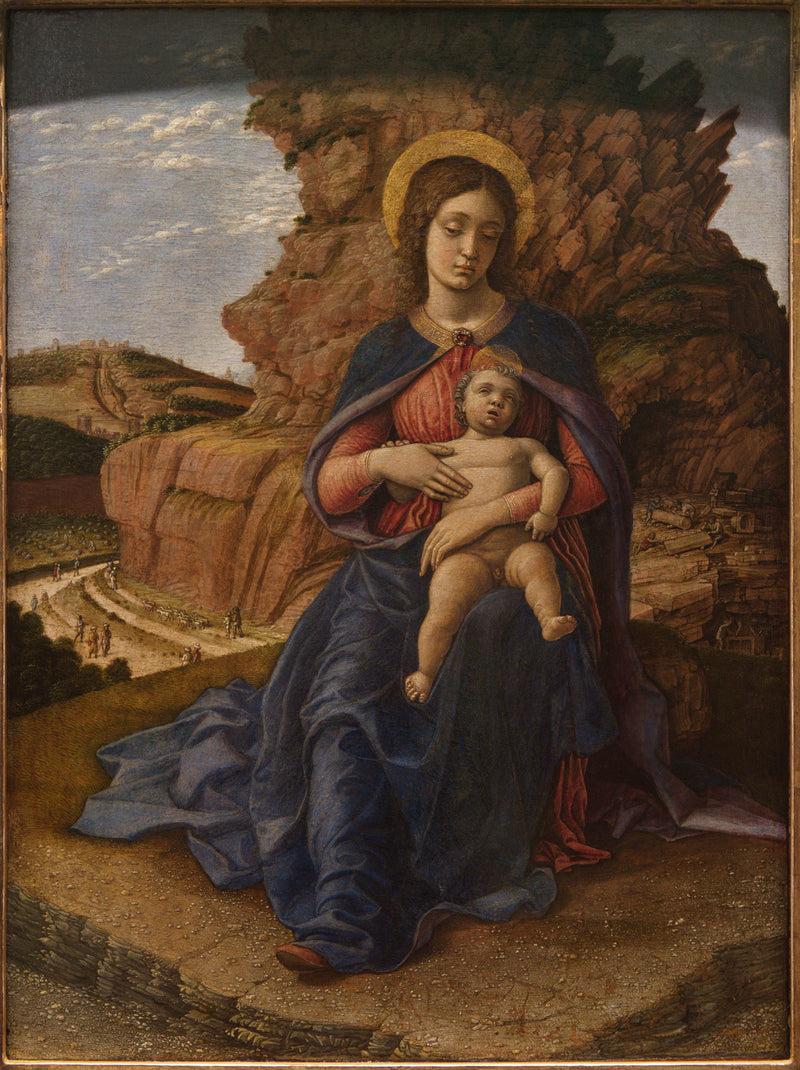 The Madonna of the Quarry - Andrea Mantegna