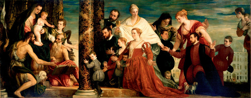 The Madonna of the Cuccina Family - Paul Véronèse
