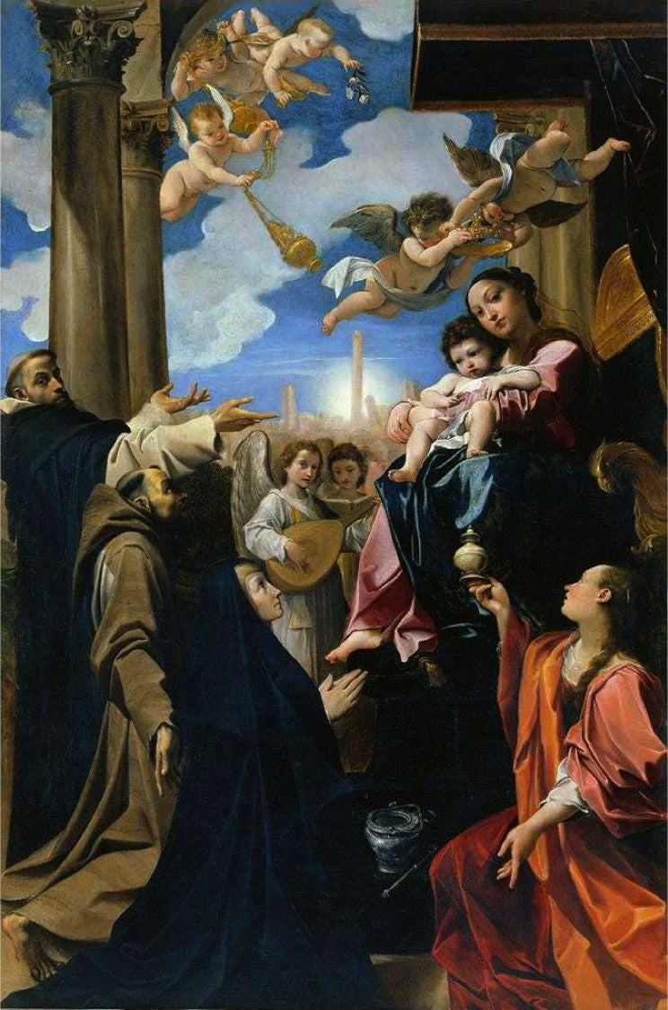 The Madonna of the Bargellini - Ludovico Carracci