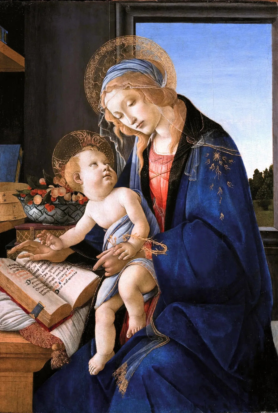 The Madonna of the Book - Sandro Botticelli