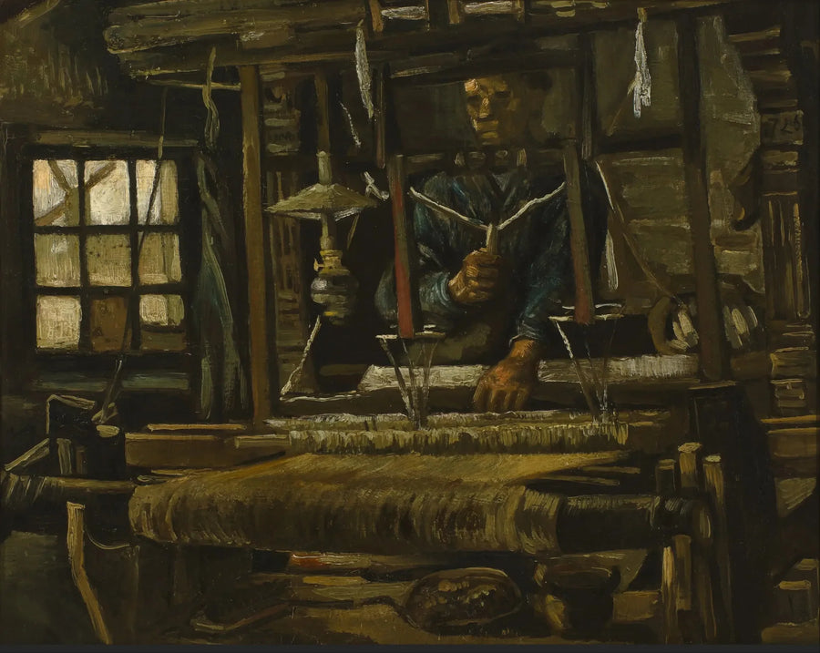 The House of a Weaver - Vincent van Gogh