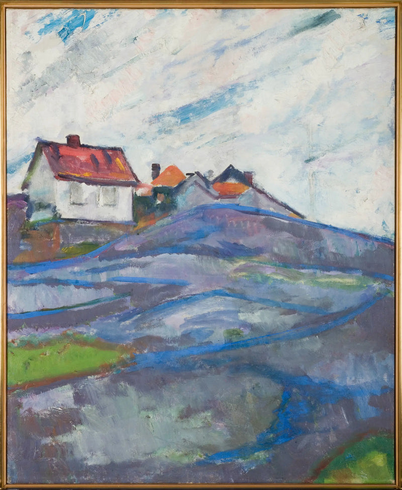 The House in the Skerries - Edvard Munch
