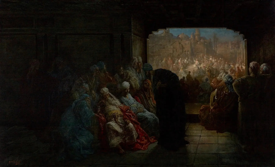 The House of Caiaphas - Gustave Doré