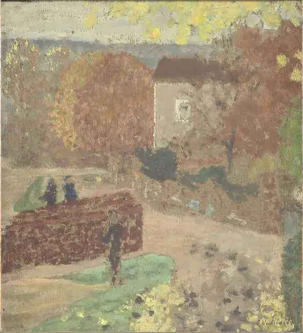 The House of Mallarmé in Valvins - Édouard Vuillard