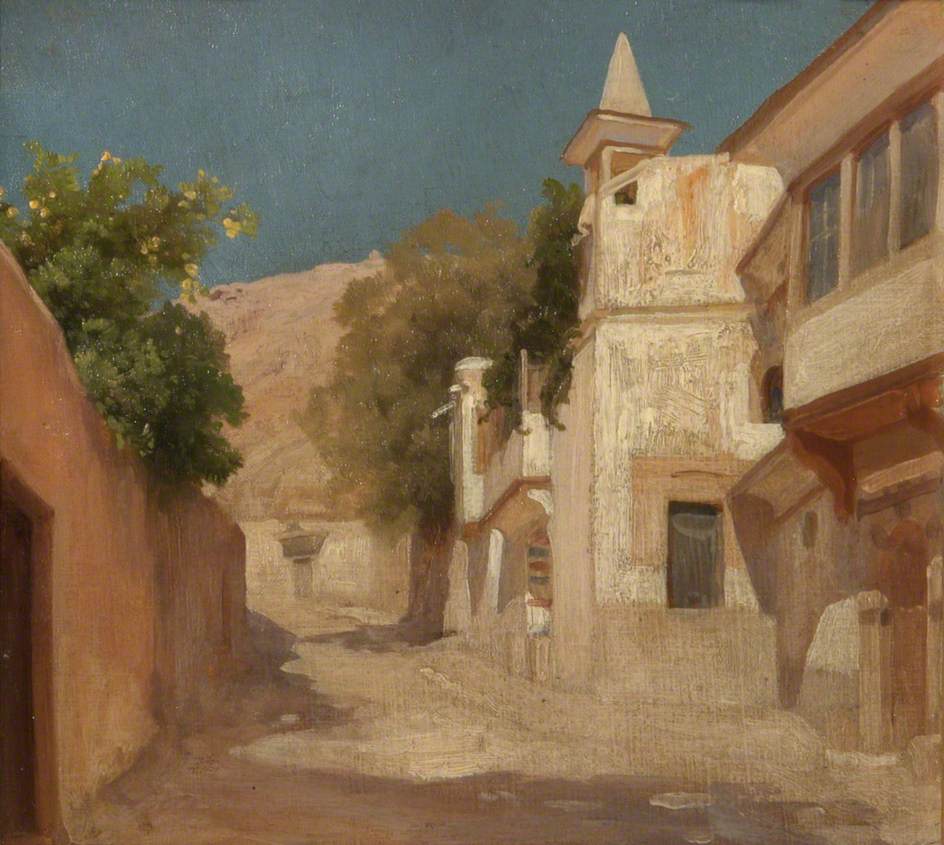 The house of Richard and Isobel Burton in Damascus - Frederic Leighton