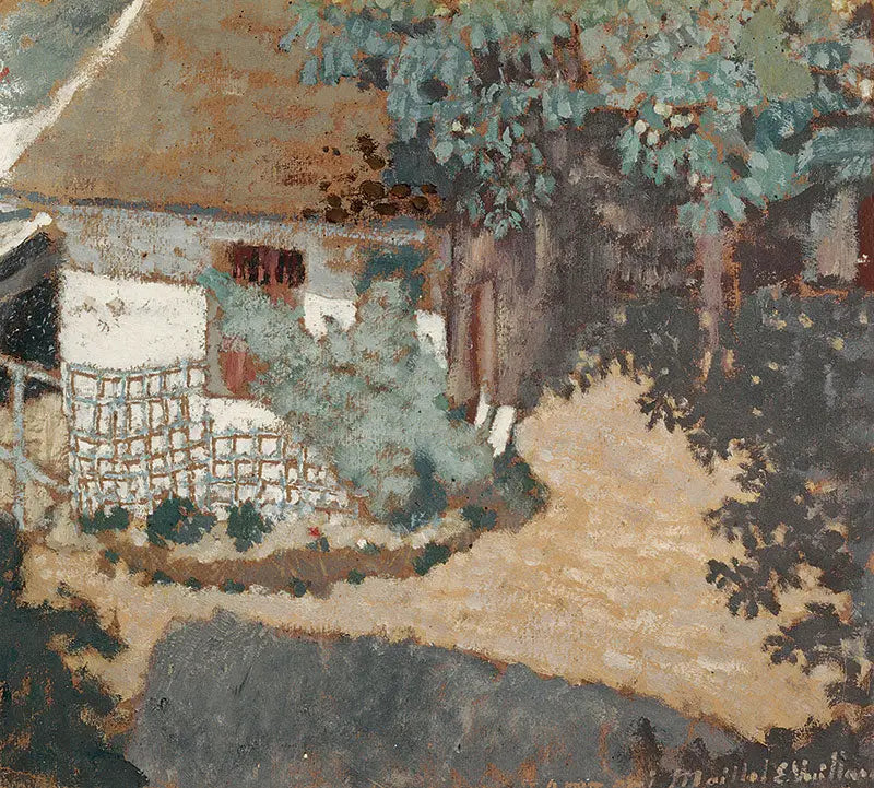 The house of Roussel at La Montagne - Édouard Vuillard