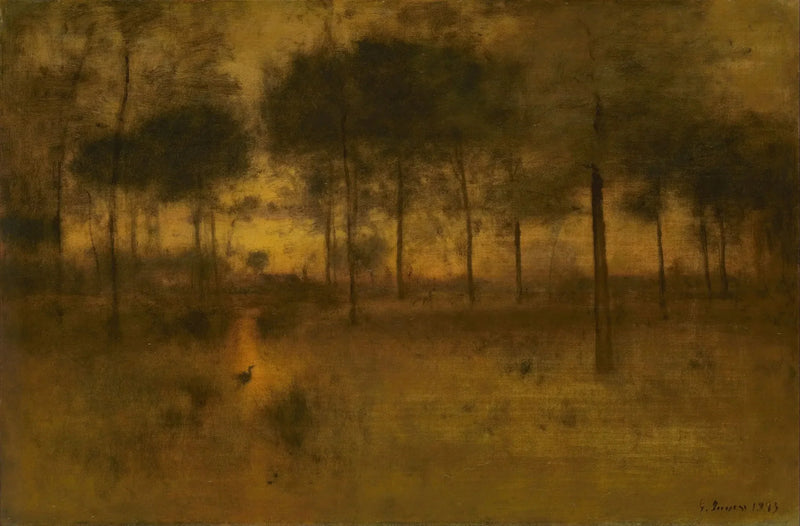 The House of the Heron - George Inness