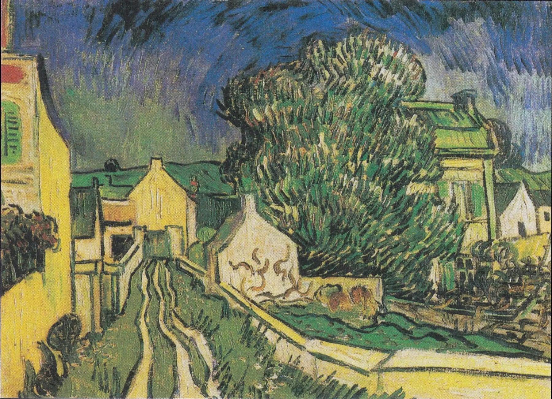 La Maison du Père Pilon - Vincent van Gogh image 1 copie peinte à la main à l’huile
