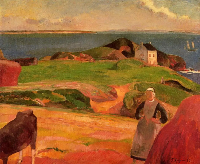 The Isolated House - Paul Gauguin