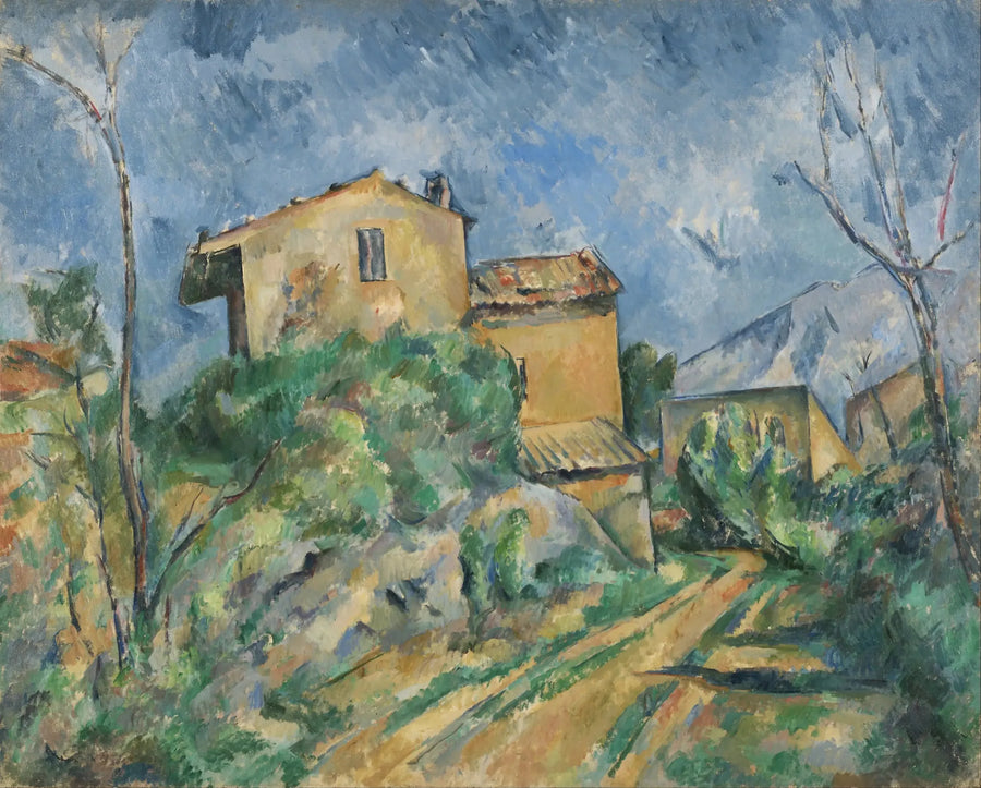 The House of Maria on the Road to the Black Castle - Paul Cézanne