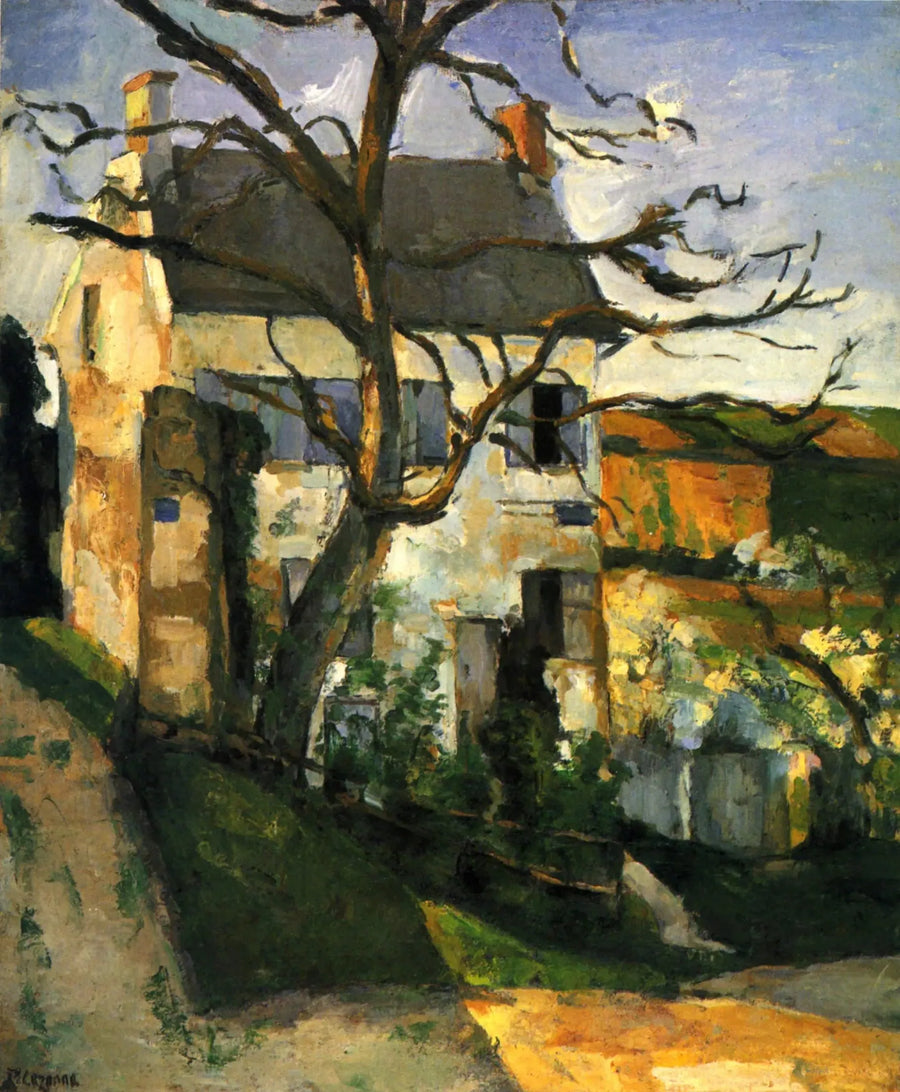 The Rondest House, Hermitage district, Pontoise - Paul Cézanne