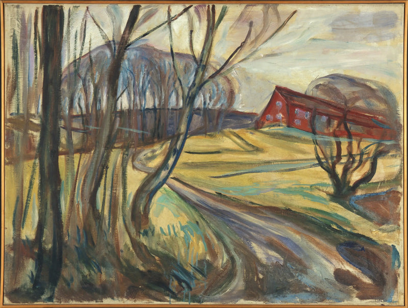 The Red House - Edvard Munch