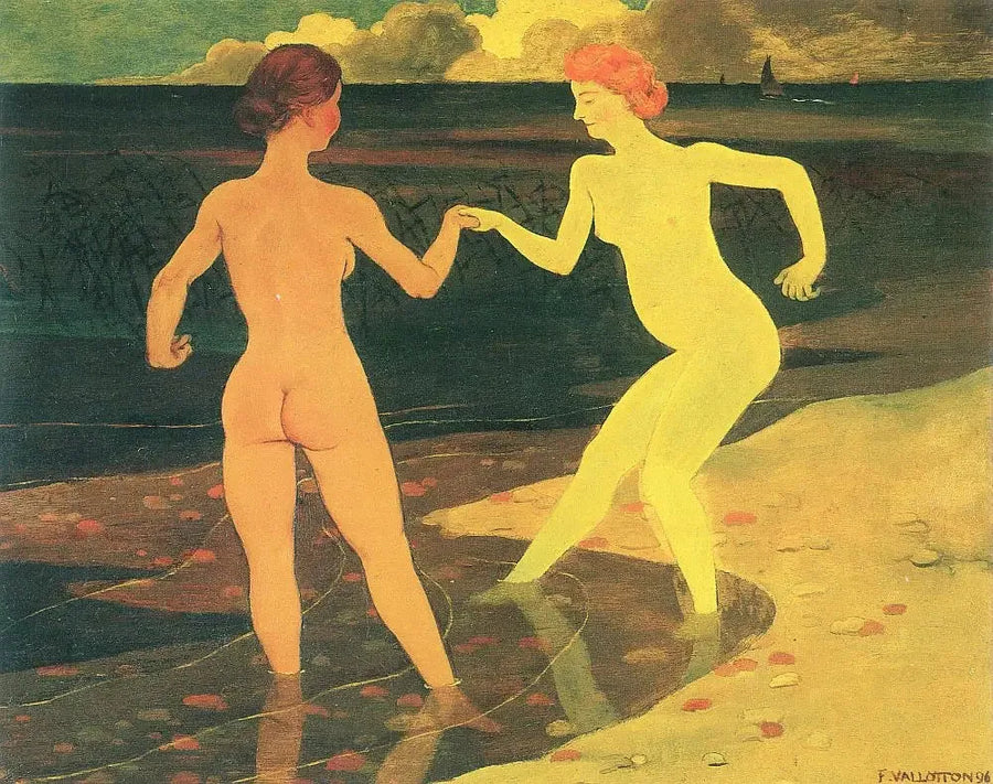 The Mistress and the Servant - Félix Vallotton