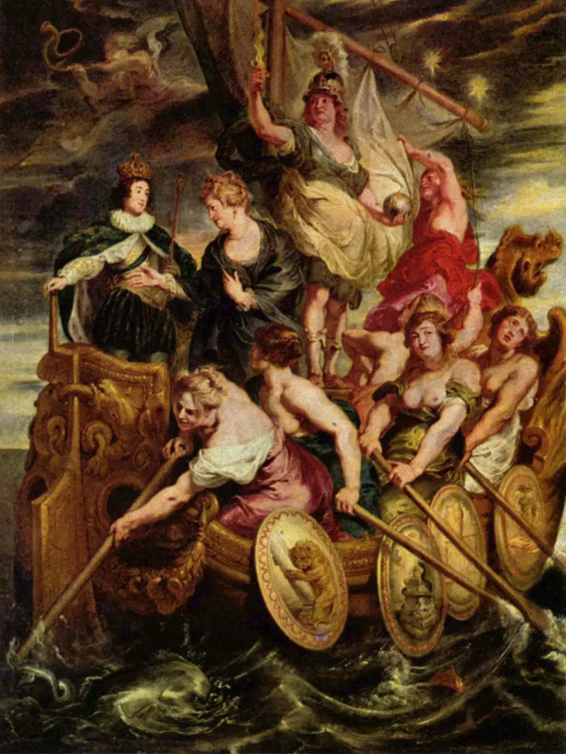 The Majority of Louis XIII, October 20, 1614 - Peter Paul Rubens