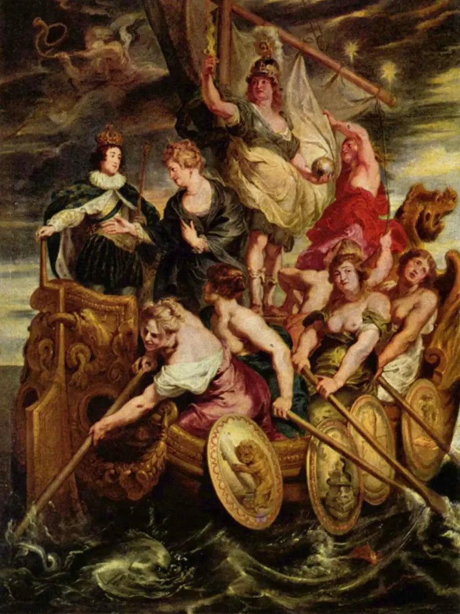 The Majority of Louis XIII, October 20, 1614 - Peter Paul Rubens