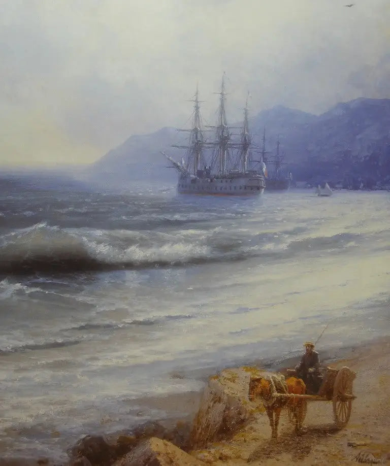The Tide - Ivan Aïvazovski