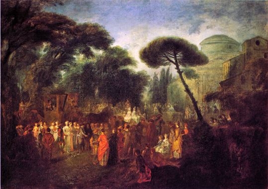 The Village Bride - Antoine Watteau
