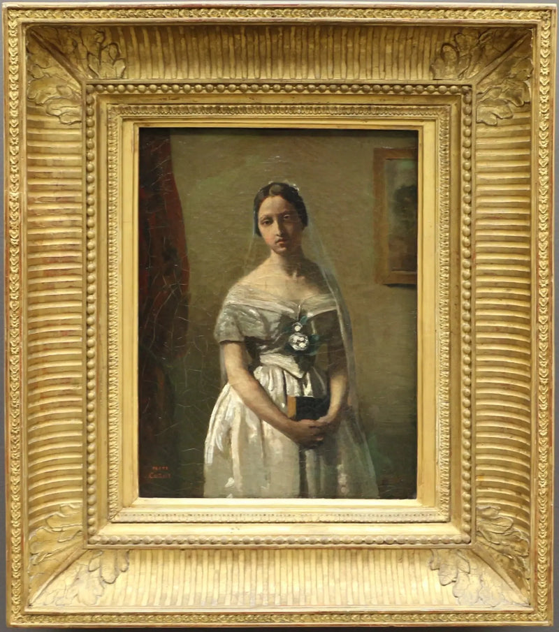 The Bride - Jean-Baptiste Camille Corot