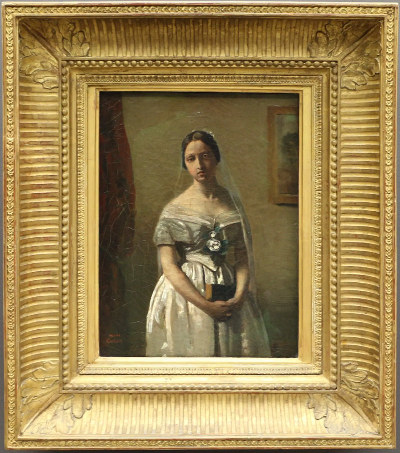 The Bride - Jean-Baptiste Camille Corot