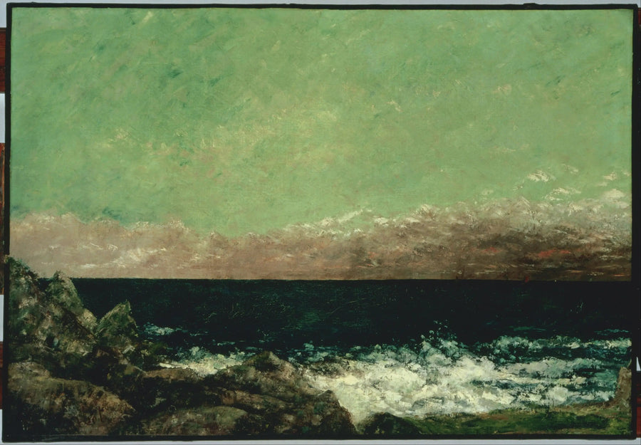 The Mediterranean - Gustave Courbet