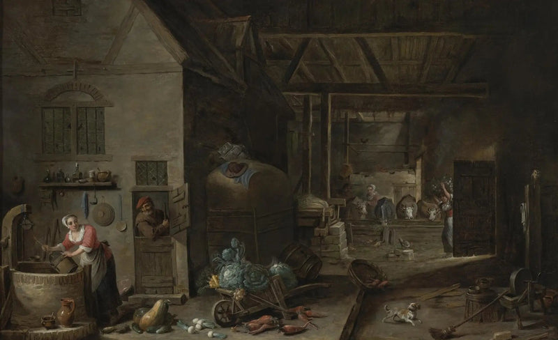 The Flemish Housekeeper - David Teniers the Younger