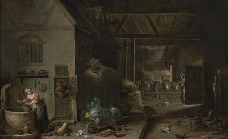 The Flemish Housekeeper - David Teniers the Younger