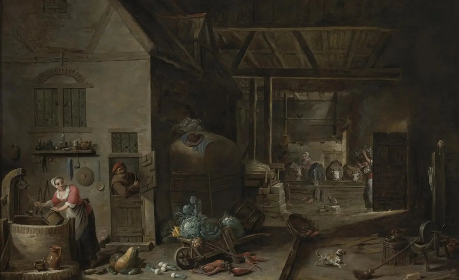 The Flemish Housekeeper - David Teniers the Younger