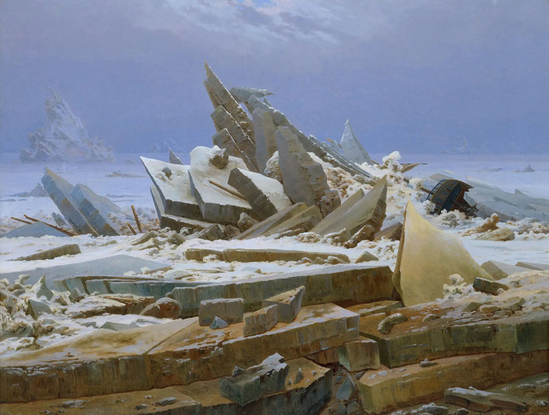 The Sea of Ice - Caspar David Friedrich